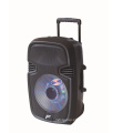 15 polegadas Trolley Speaker com LED, bateria Bluetooth dentro Cx-23